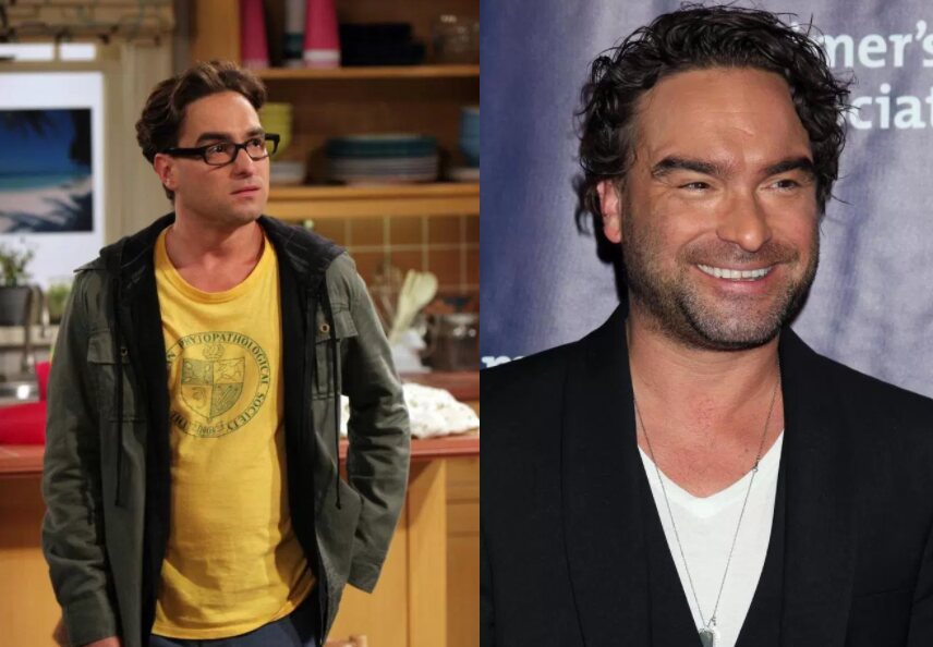 John Galecki As Leonard Hofstadter