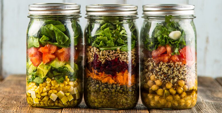 Mason Jar Salads